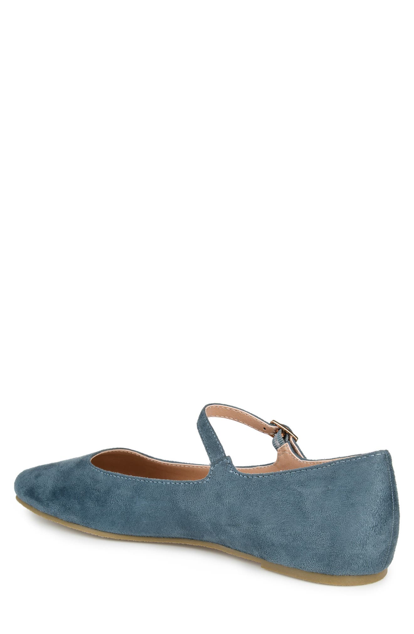 Carrie Mary Jane Flat, Alternate, color, BLUE