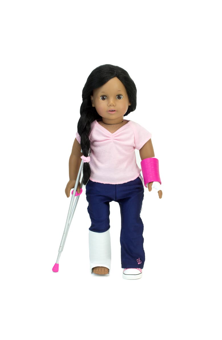Teamson Kids Sophia's Doll Wheelchair & Crutch Set, Alternate, color, 