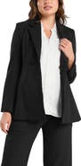 Marion Women's Petite Tailored Maternity Workwear Blazer in Italian Stretch Suiting Fabric
