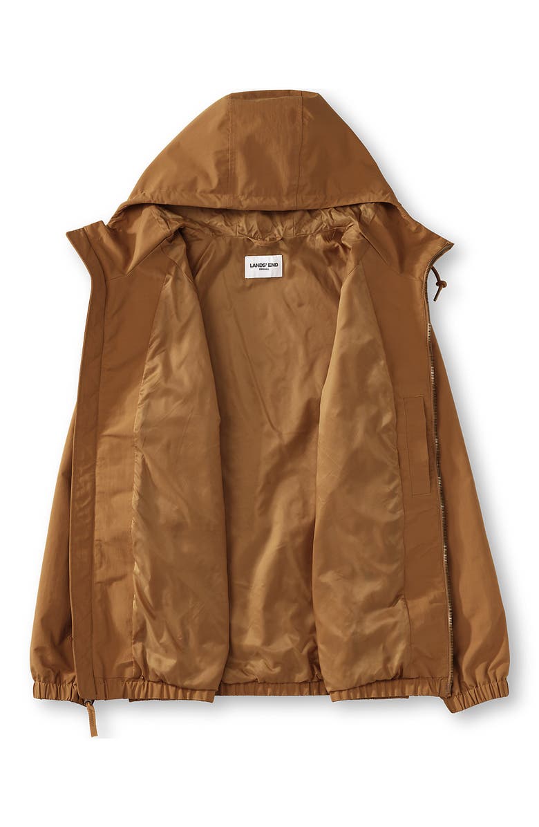 Lands' End Squall Varsity Jacket, Alternate, color, Canyon Camel