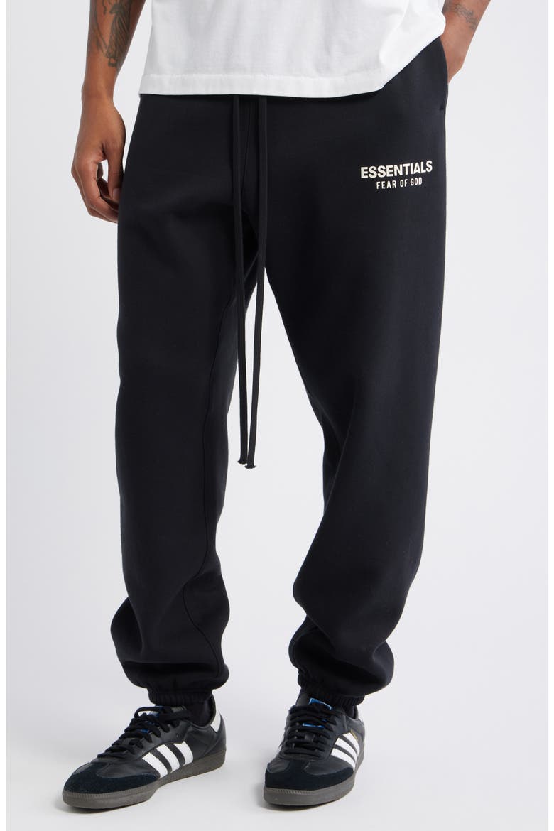Classic Fit Fleece Sweatpants, Main, color, VINTAGE BLACK