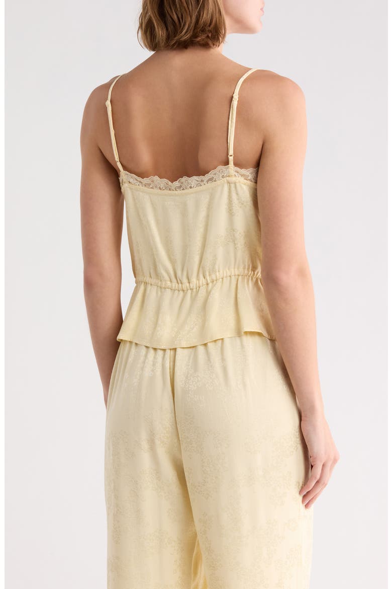 Lace Trim Cami, Alternate, color, CREAM