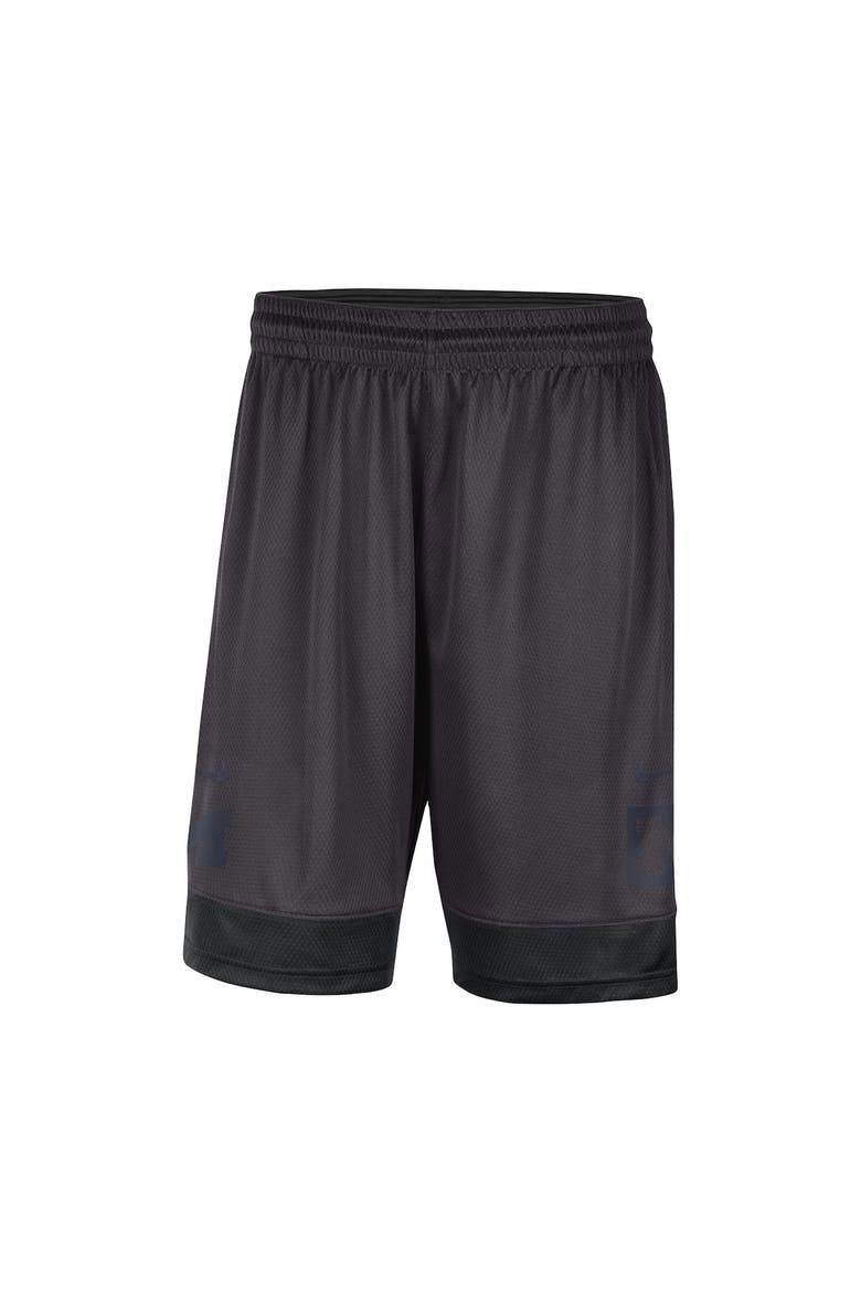 Men's Nike Charcoal Michigan Wolverines Performance Fast Break Shorts, Alternate, color, Charcoal