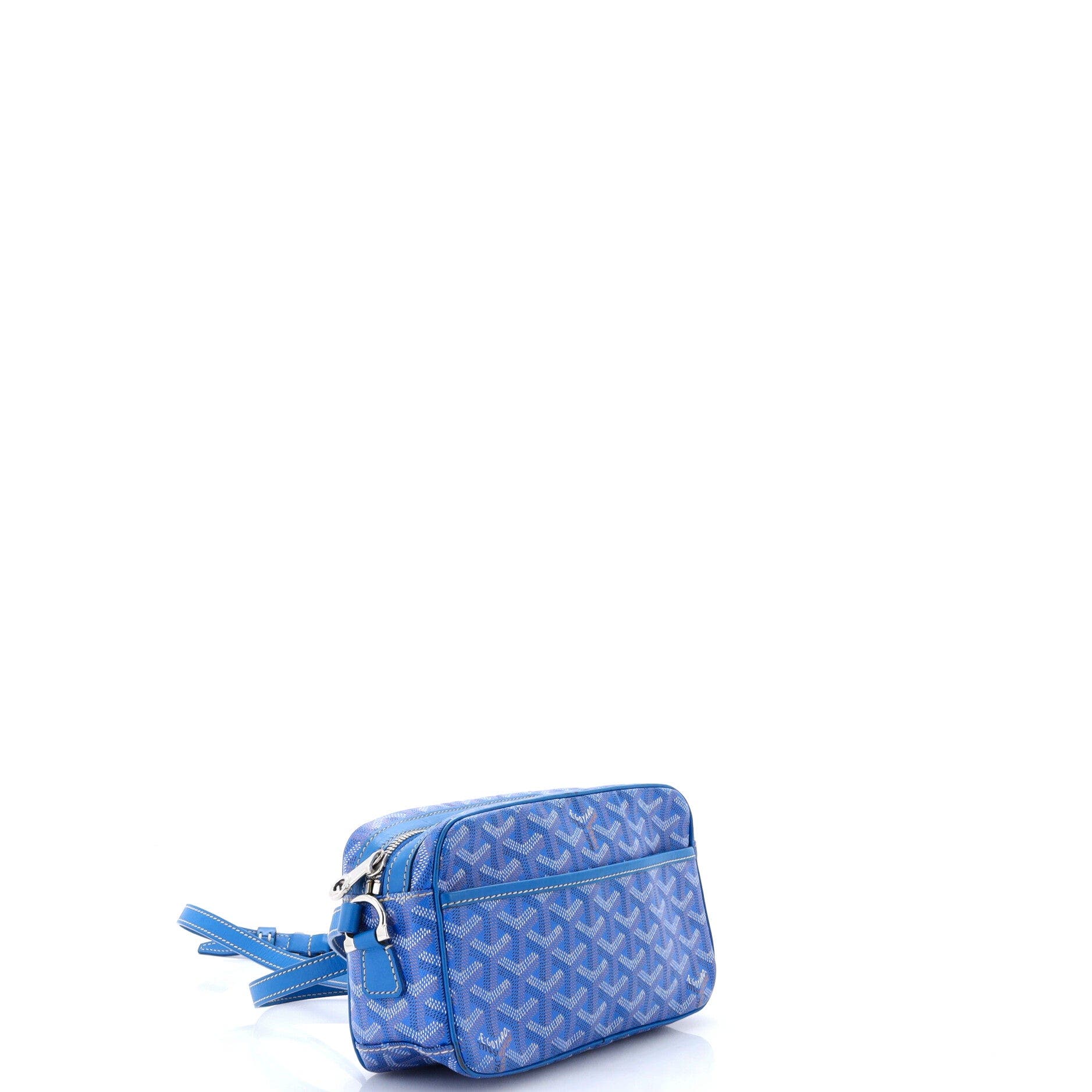 Cap Vert Bag Coated Canvas, Alternate, color, Blue