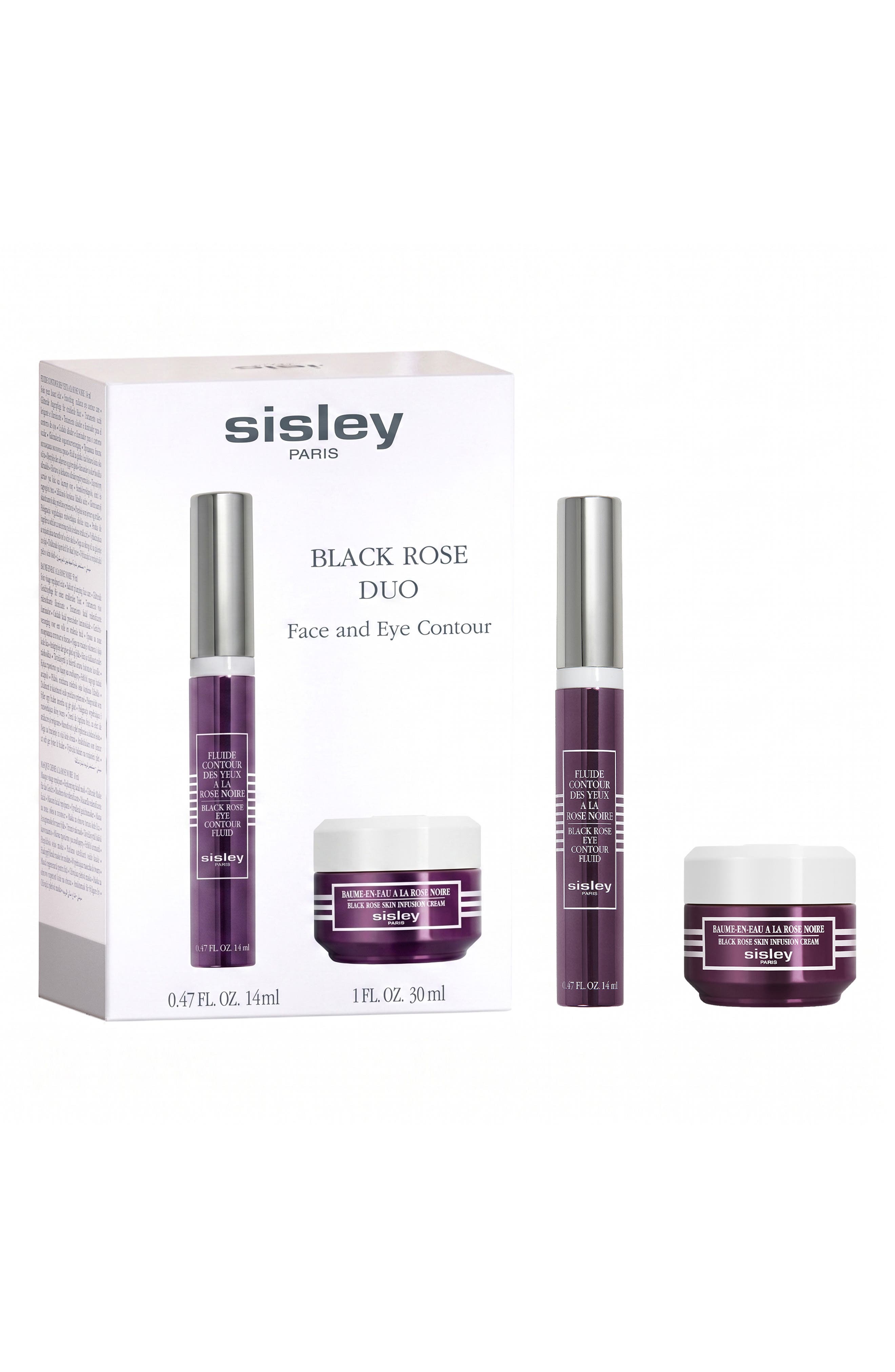 Sisley Paris Black Rose Duo Face & Eye Contour Set $367 Value