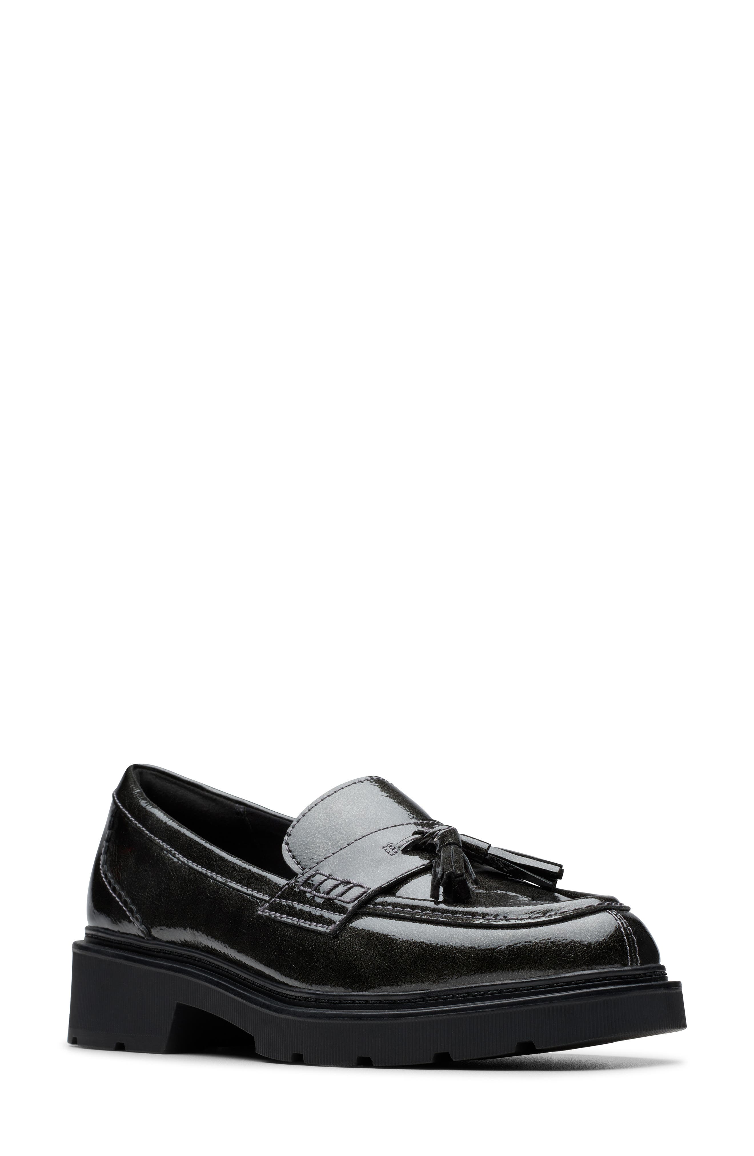 Lauryl Tassel Faux Leather Loafer