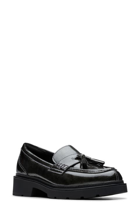 Lauryl Tassel Faux Leather Loafer