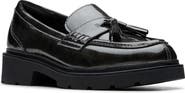 Clarks® Lauryl Tassel Faux Leather Loafer