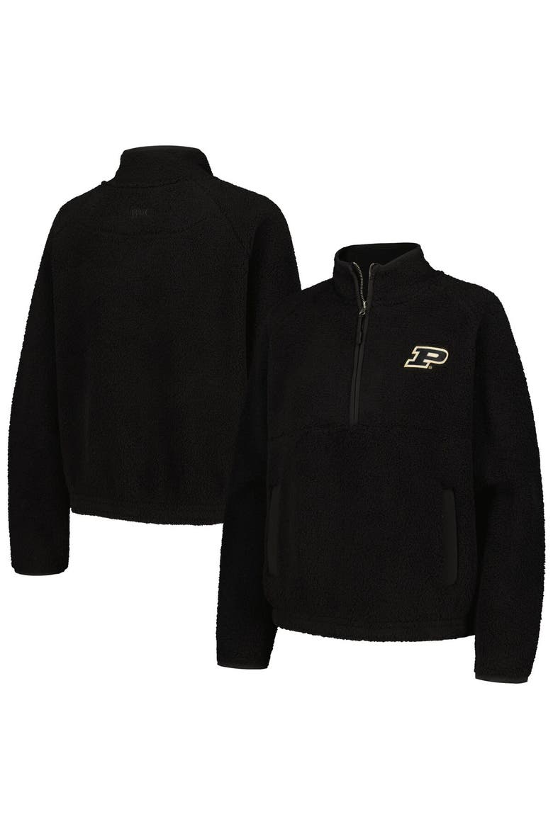Women's Black Purdue Boilermakers Everest Half-Zip Sweatshirt, Main, color, Black