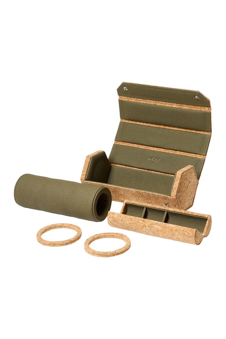 Cortica Triple Hexagon Watch Roll w/ Capsule, Alternate, color, Cork