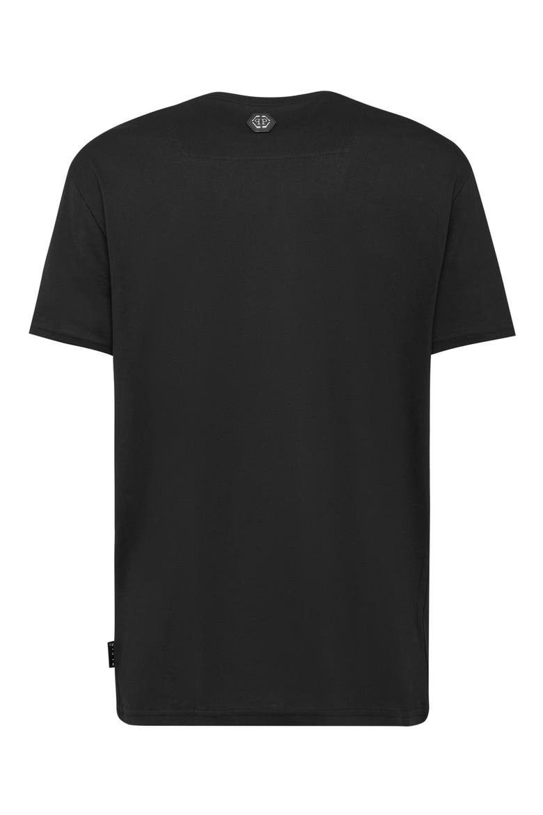 T-Shirt Round Neck Ss Men, Alternate, color, black
