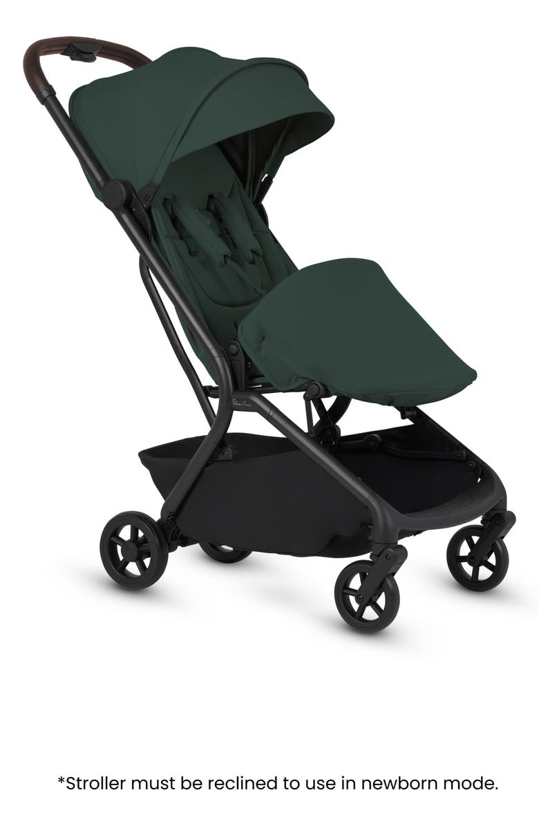 Silver Cross Nia Compact Travel Stroller, Main, color, Conifer