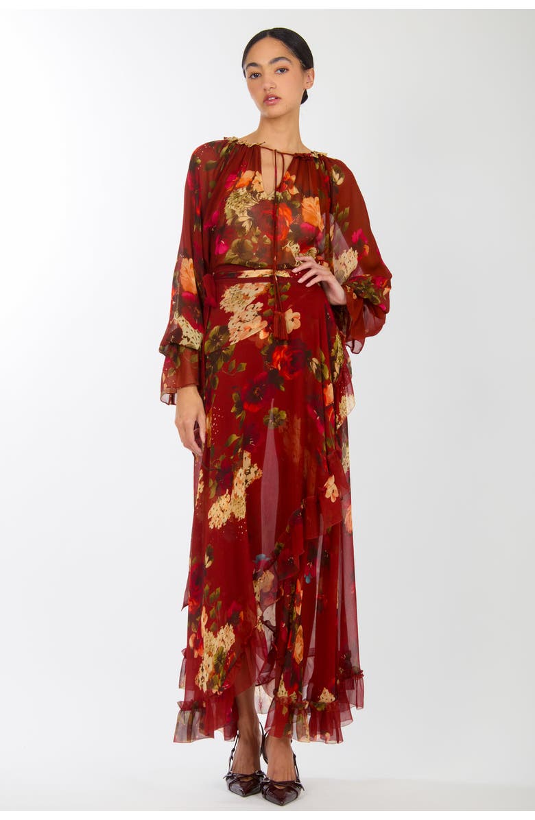 SECRET MISSION Murray Blouse, Alternate, color, Rose Floral