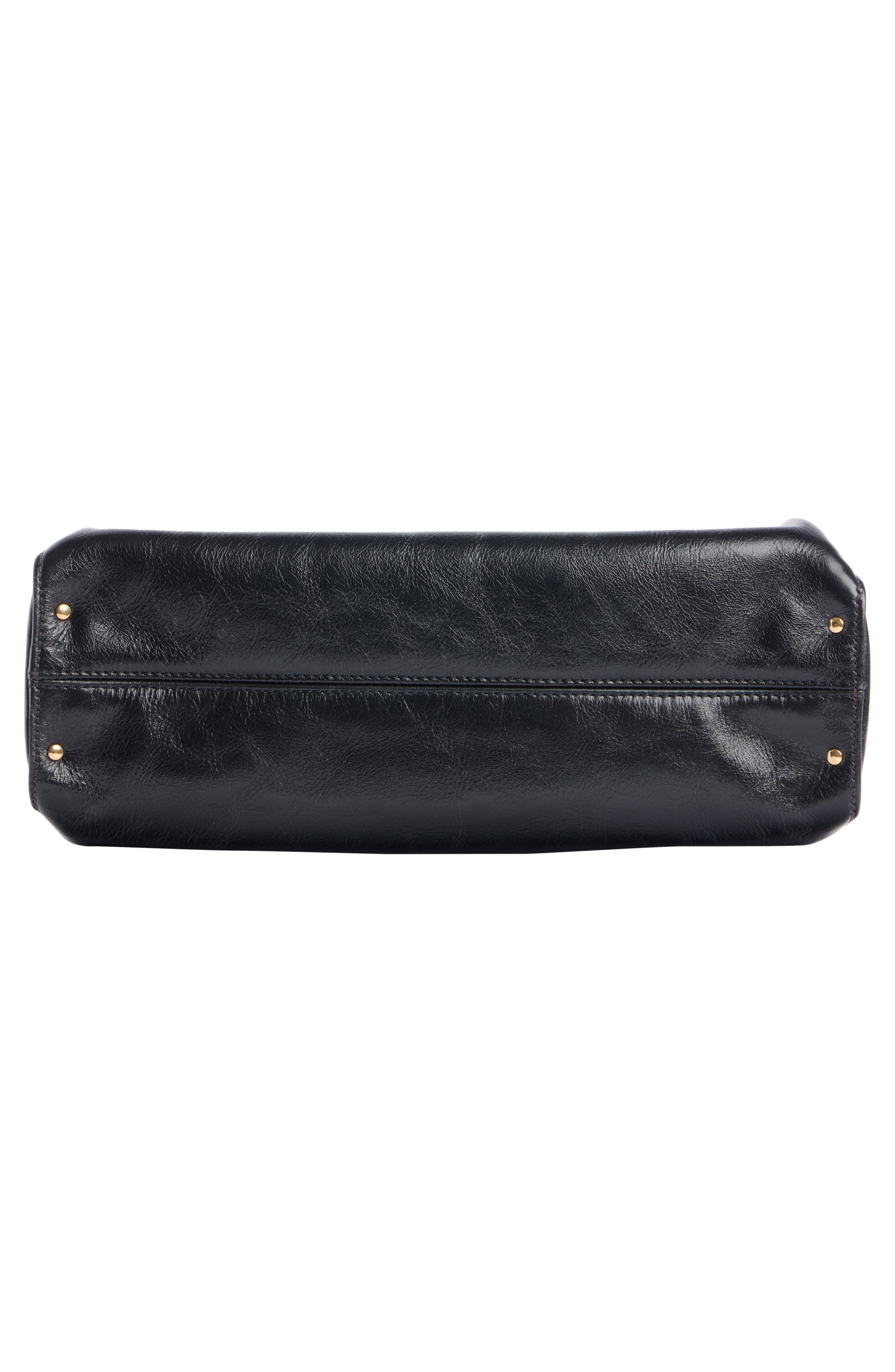 Chloé Charms Leather Hobo Bag, Alternate, color, 