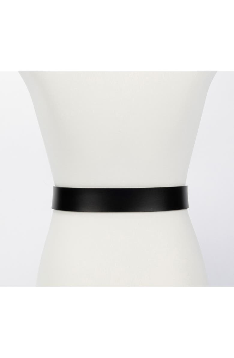 Kate Spade New York reversible belt, Alternate, color, Black / Nickle