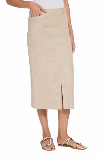 Lysse Nixie Linen Blend Pencil Skirt