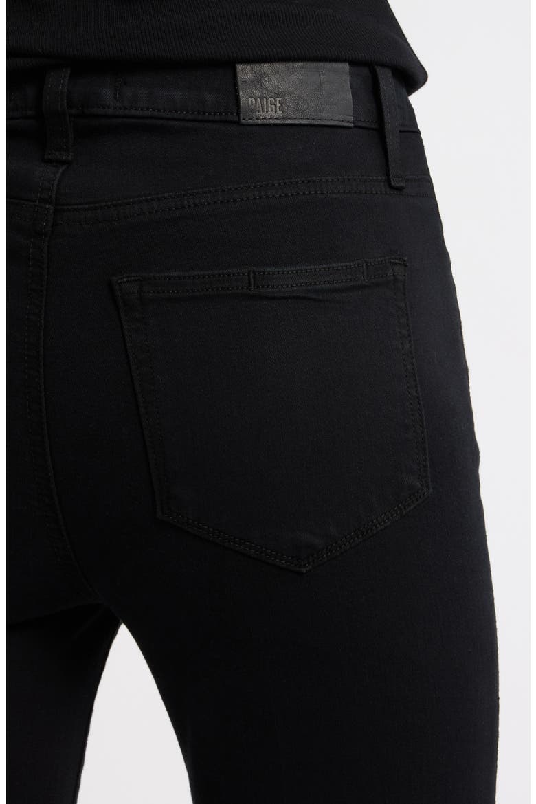 Laurel Canyon High Waist Bootcut Leg Jeans, Alternate, color, BLACK LACQUER