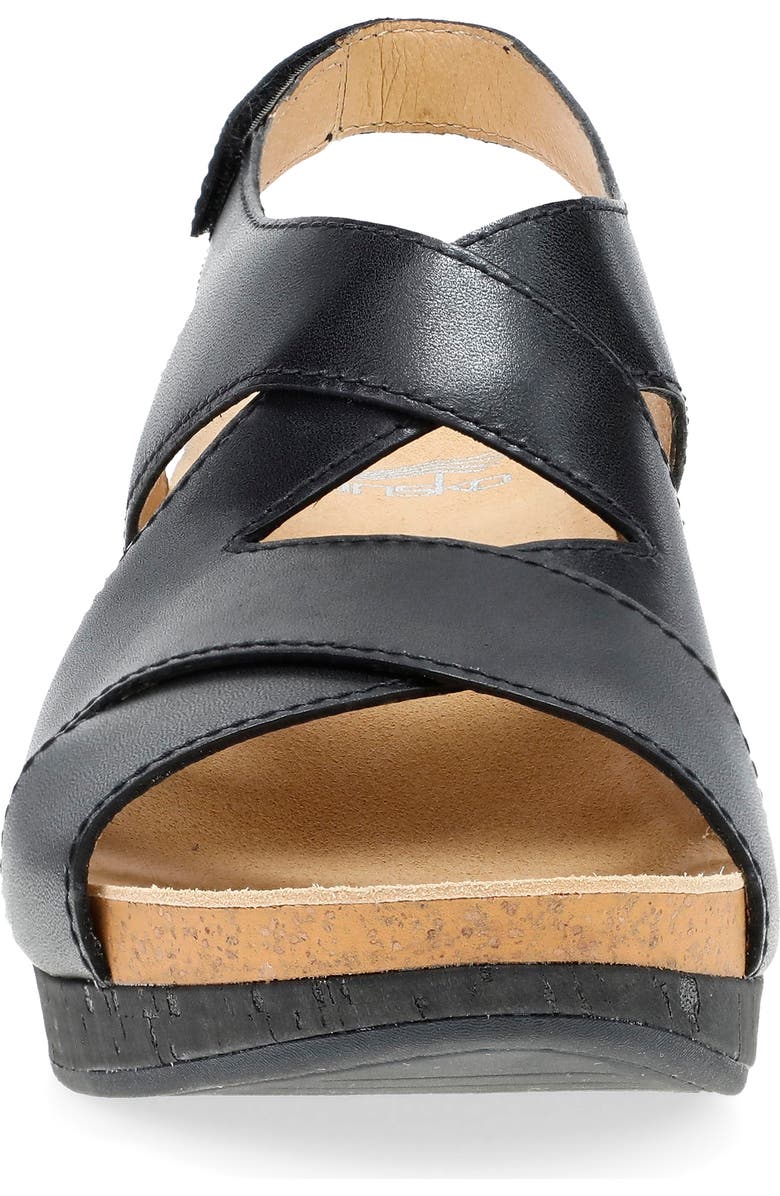 Dansko Shyla Slingback Wedge Sandal, Alternate, color,