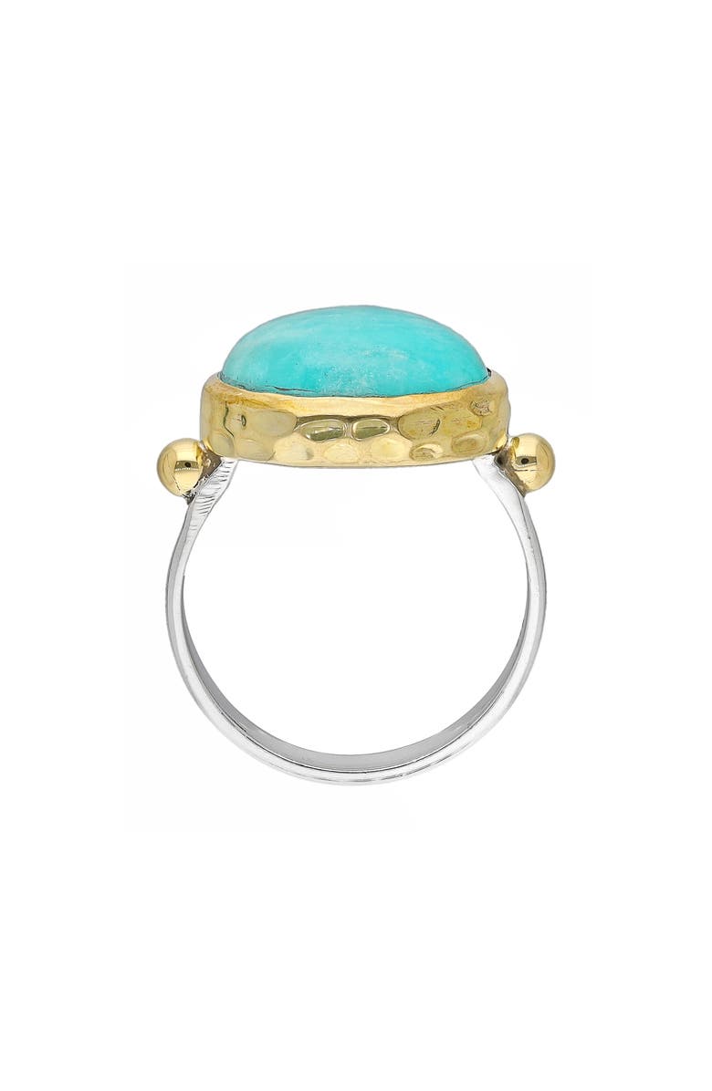 YS GEMS Amazonite Ring, Alternate, color, Blue