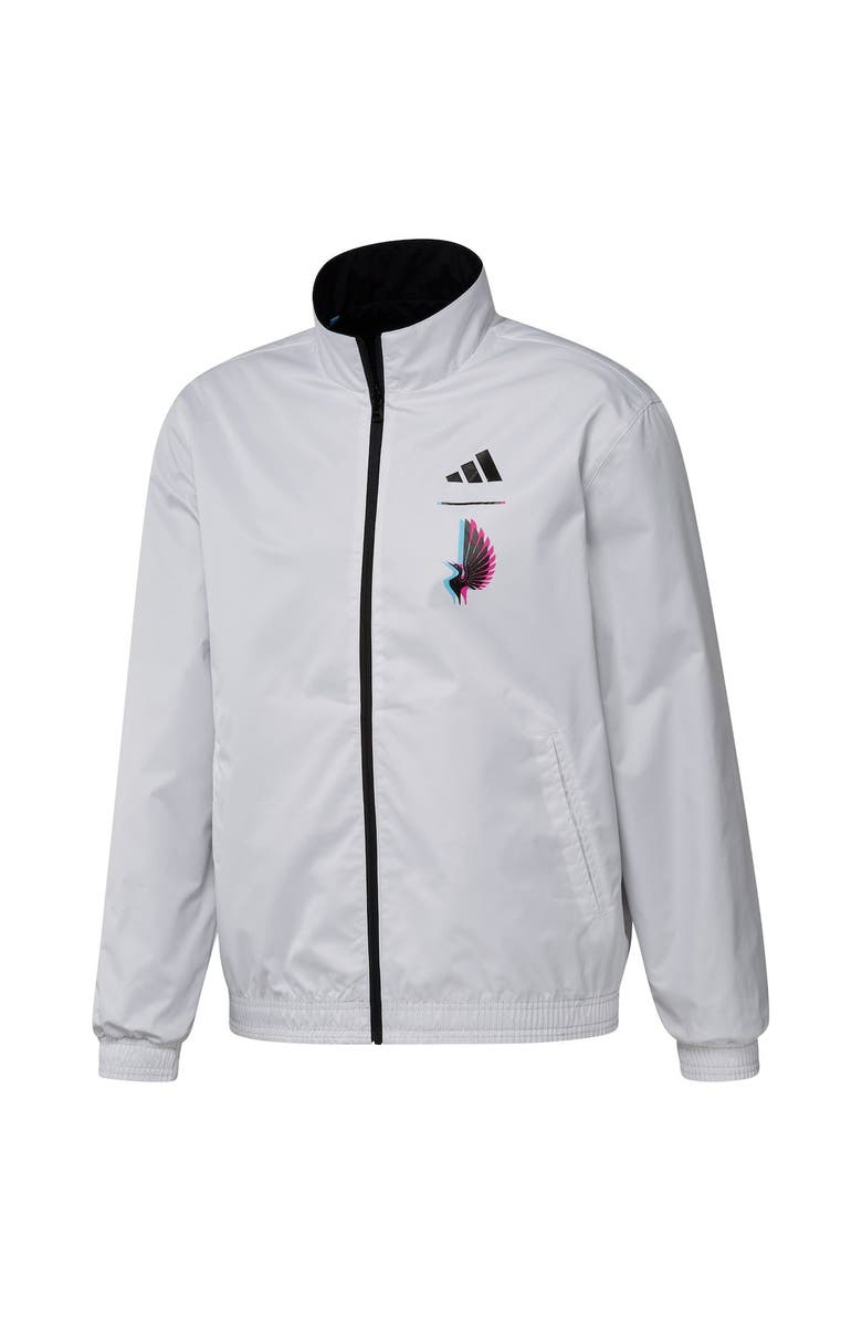 adidas Men's adidas Black/White Minnesota United FC 2023 On-Field Anthem Full-Zip Reversible Team Jacket, Alternate, color, 