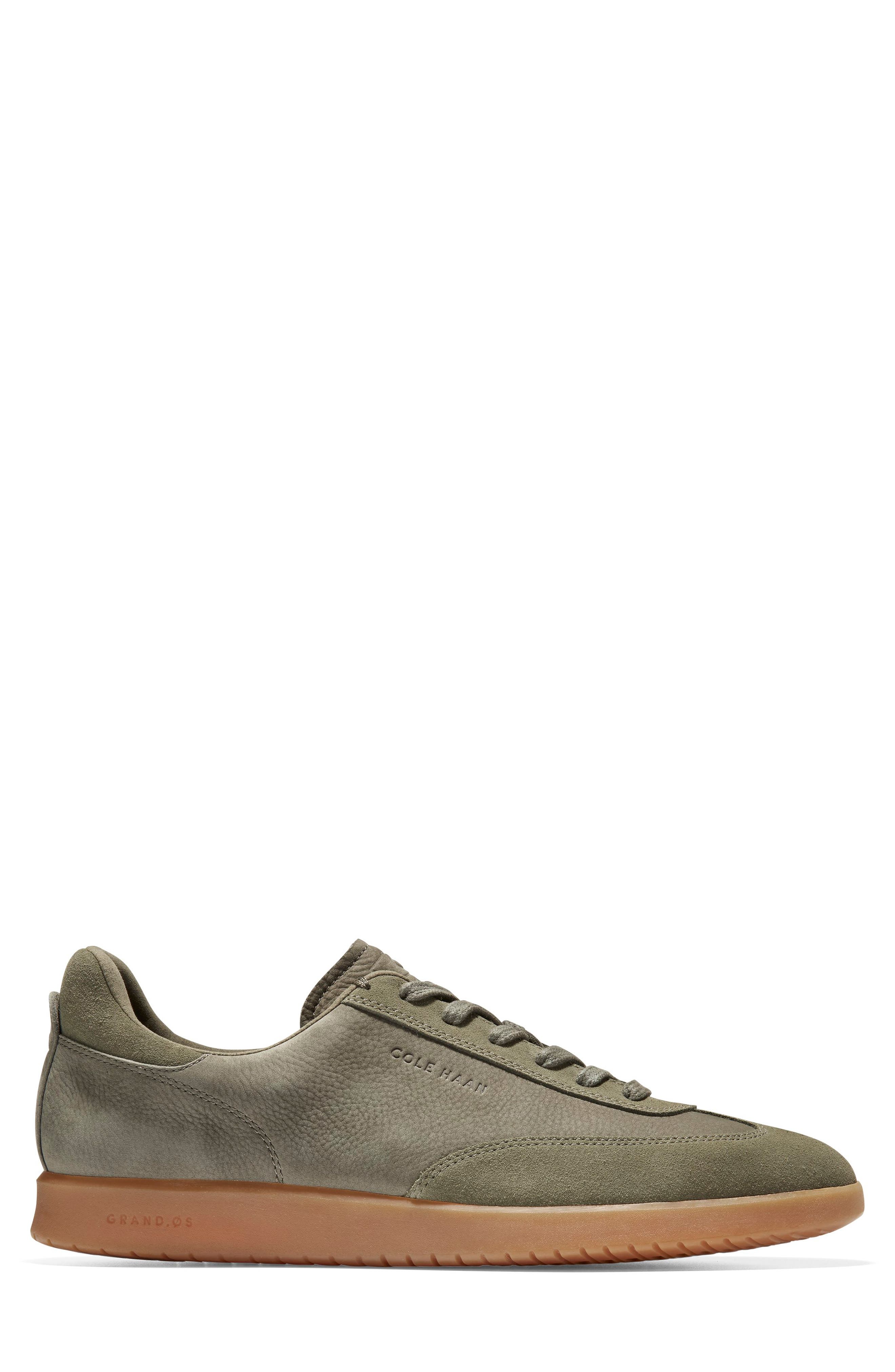GrandPro Turf Sneaker, Alternate, color, DUSTY OLIVE NUBUCK