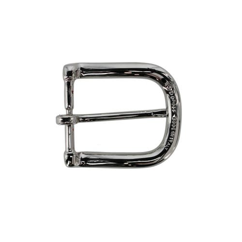 Trafalgar 30mm Italian Rippled Textured Solid Brass Harness Belt Buckle