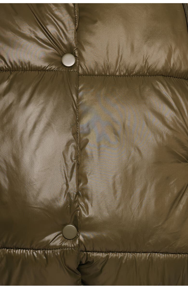 Petal & Pup Archie Hooded Puffer Jacket, Alternate, color, Olive