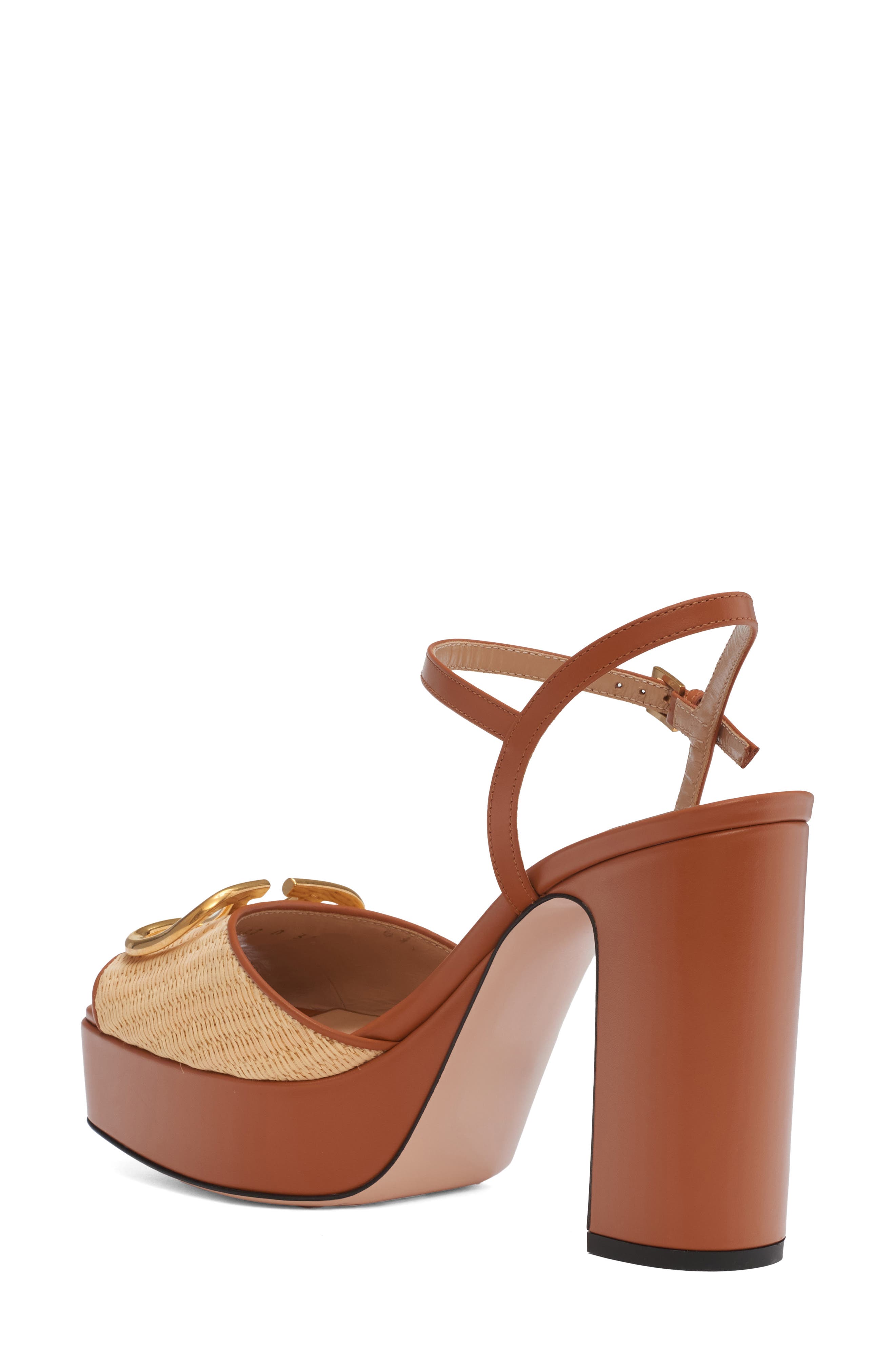 Valentino Garavani VLOGO Signature Platform Sandal, Alternate, color, Beige