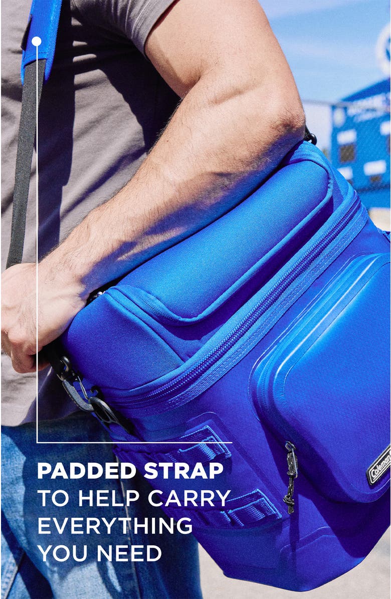 Coleman Pro Series 24-Can Soft Cooler, Alternate, color, Neptune