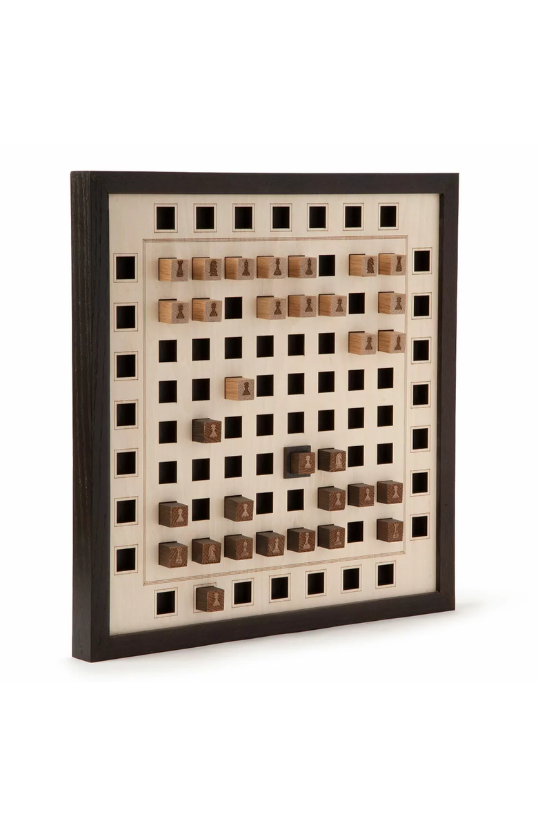 Uncommon Goods Wall Chess Game by Woodtech, Alternate, color, 