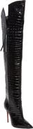 Christian Louboutin So Poona Over the Knee Leather Boot