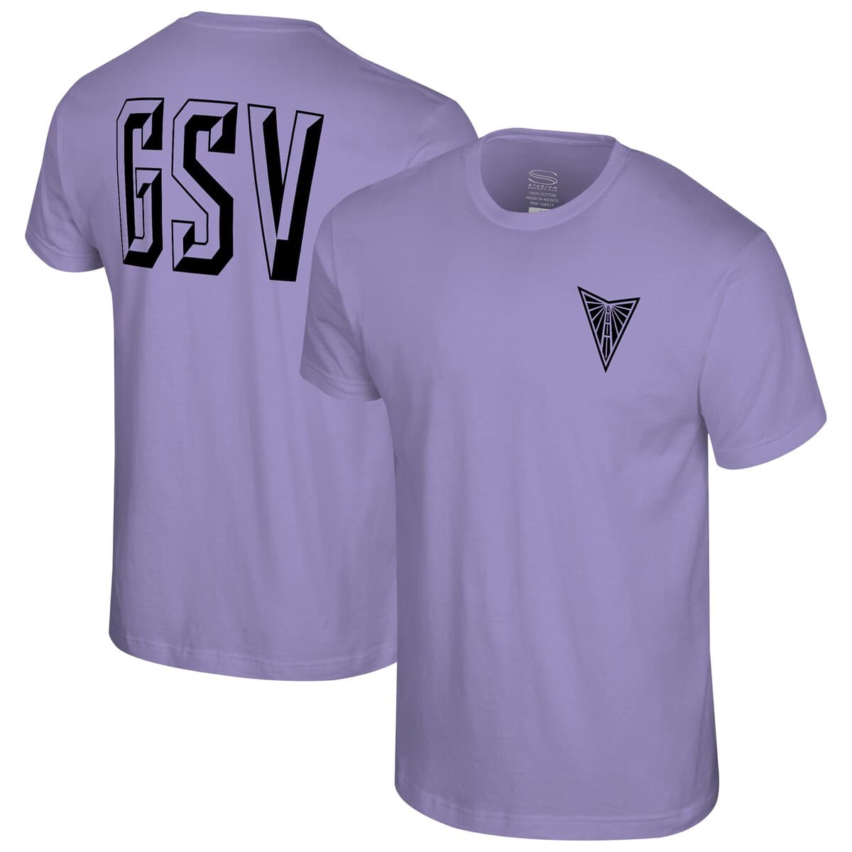 Violet Golden State Valkyries Origins Statement T-shirt