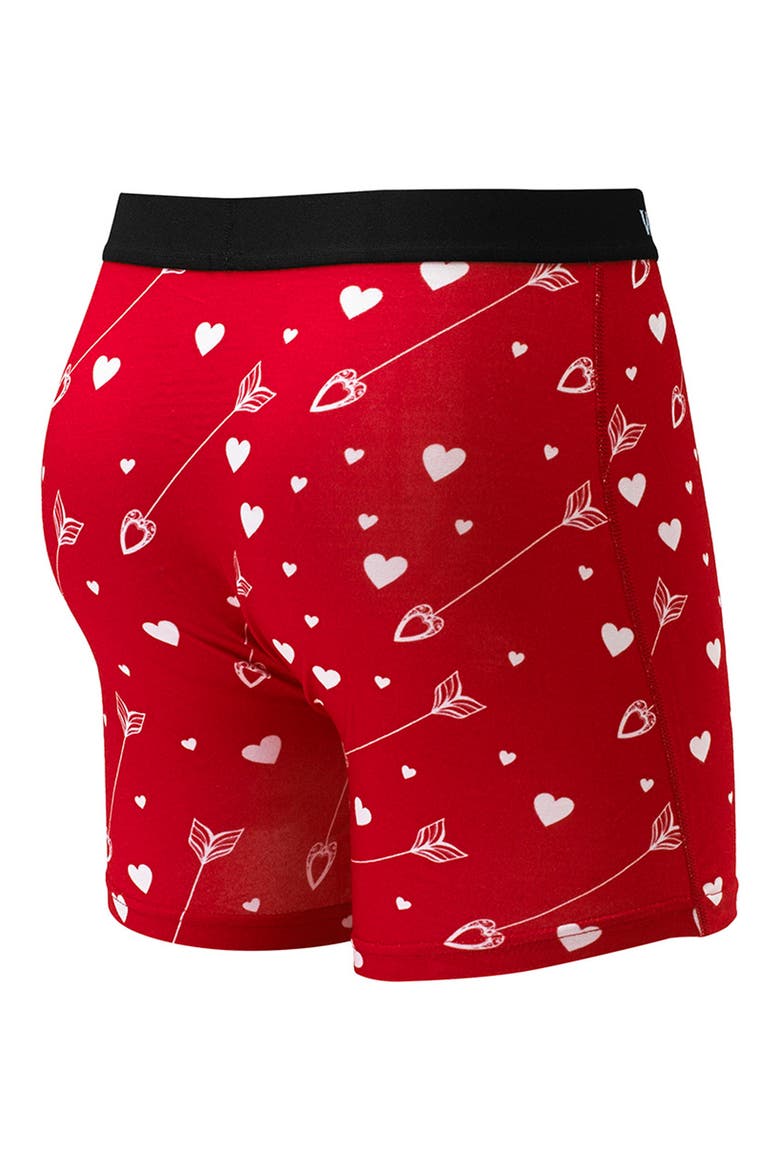 Cupid Boxer Briefs, Alternate, color, RED