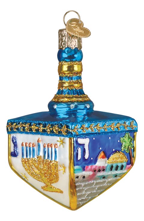 Hanukkah Dreidel Ornament