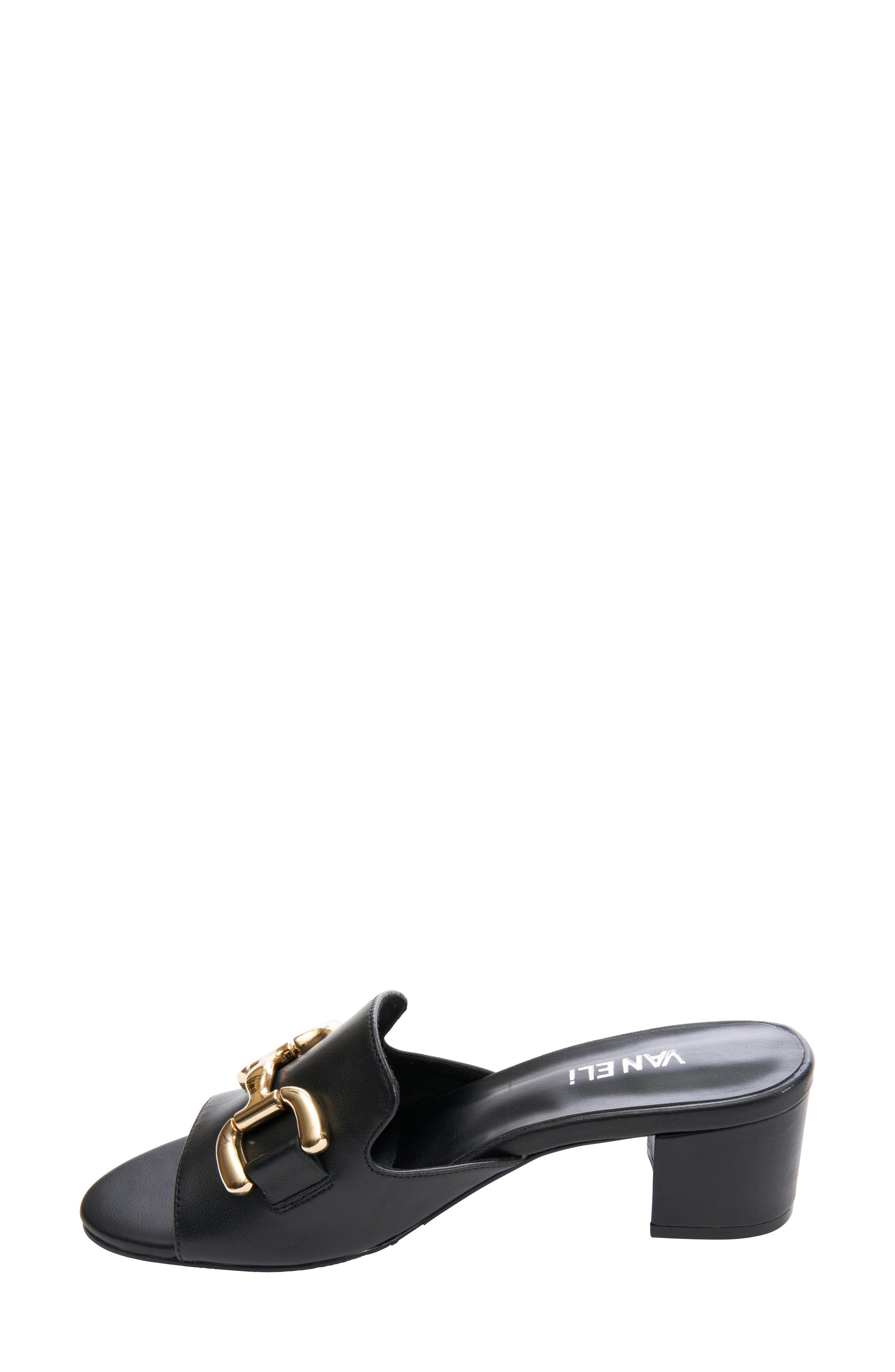 VANELi Oksana Block Heel Sandal, Alternate, color, Black