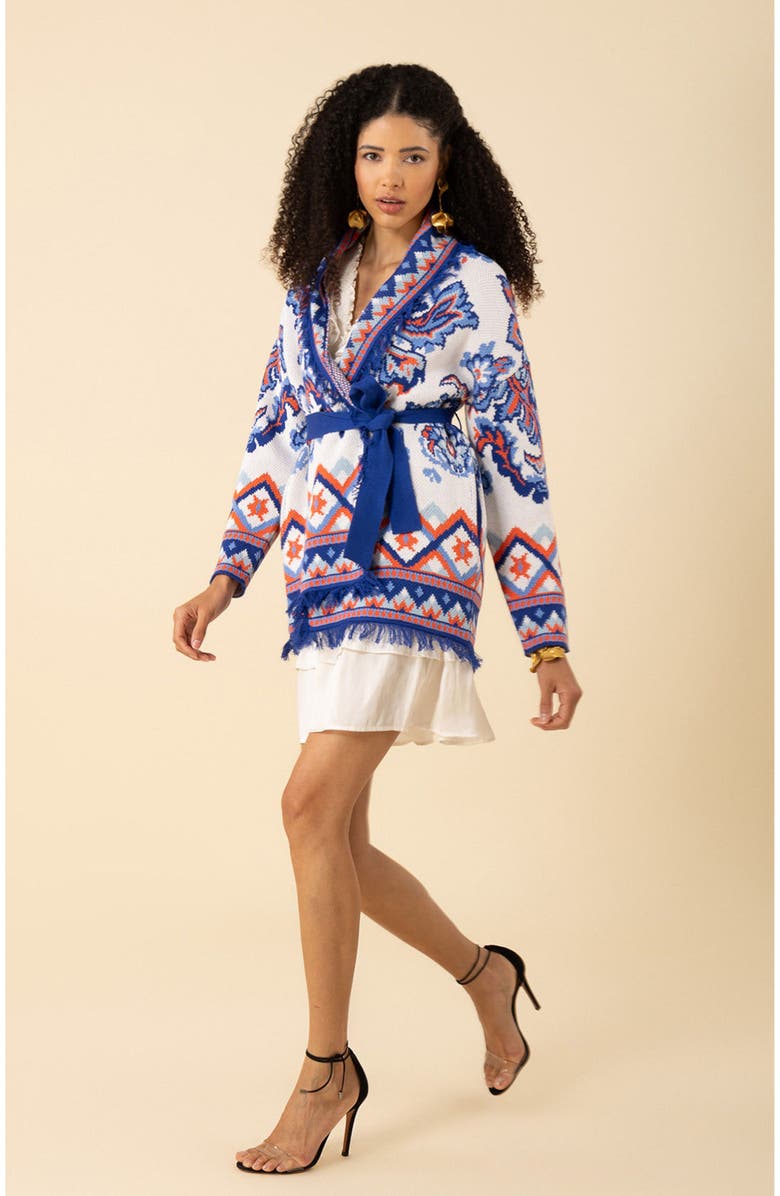 Halebob Kendra Jacquard Sweater, Alternate, color,