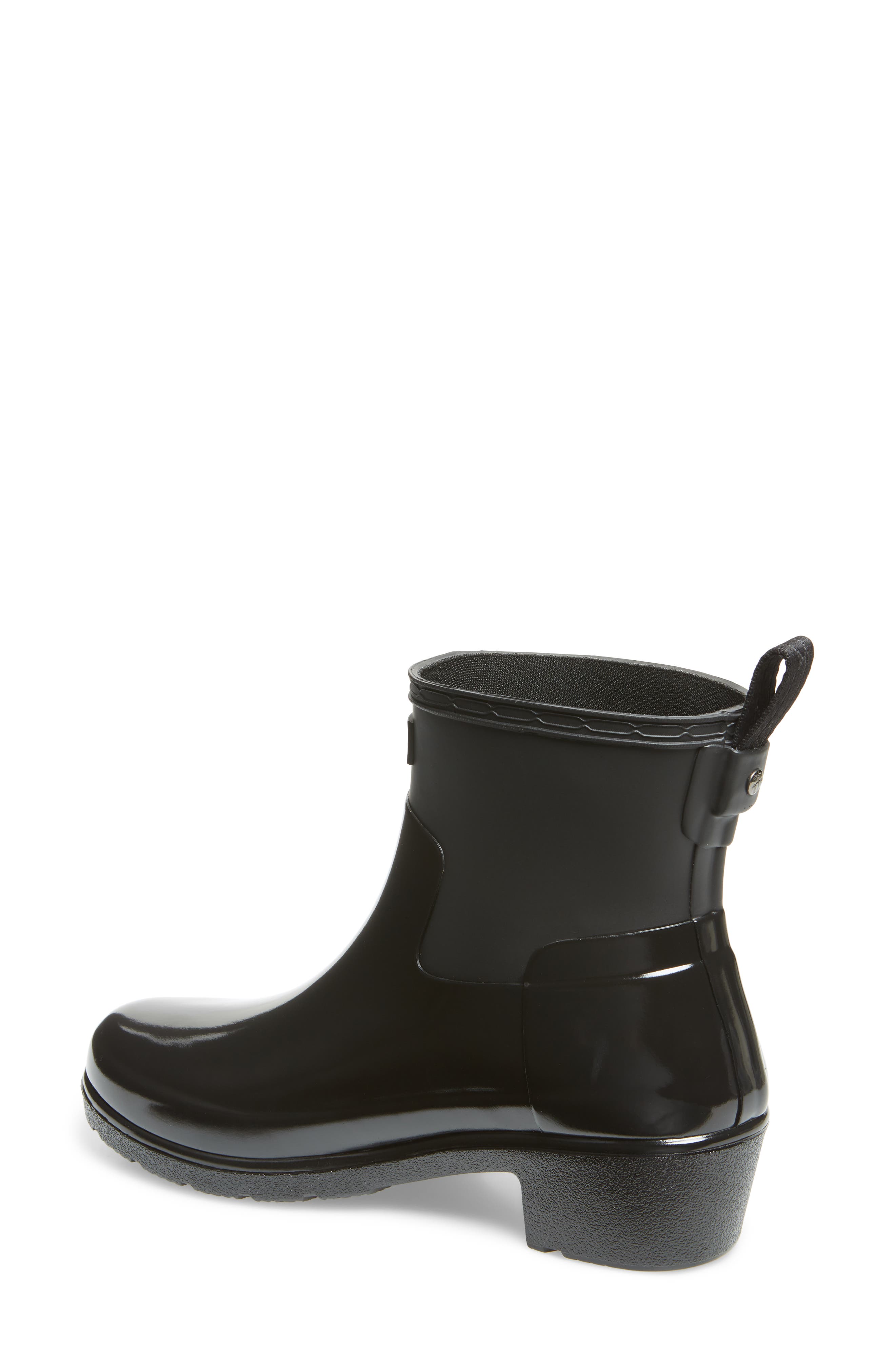 Hunter Original Refined Mixed Finish Waterproof Rain Boot, Alternate, color, 