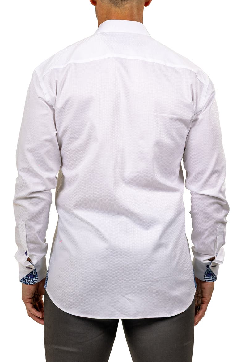 Eins Marthy Contemporary Fit Cotton Button-Up Shirt, Alternate, color, WHITE
