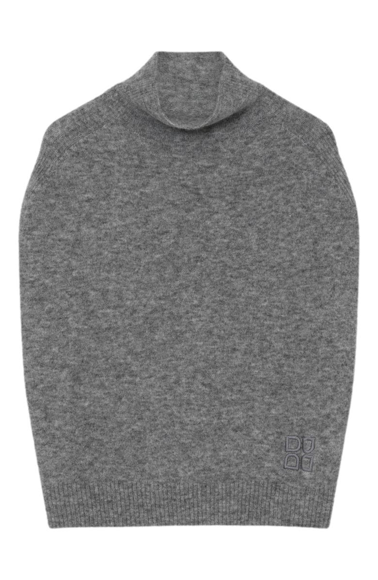 DAY Birger et Mikkelsen Frodie Mock Neck Draped Vest, Alternate, color, Grey Melange