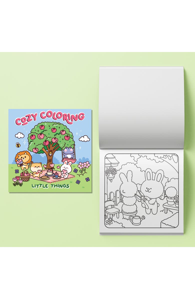 Art Maker Cozy Coloring, Little Things Art Kit, Adult Coloring Book Set, Alternate, color, Multicolored