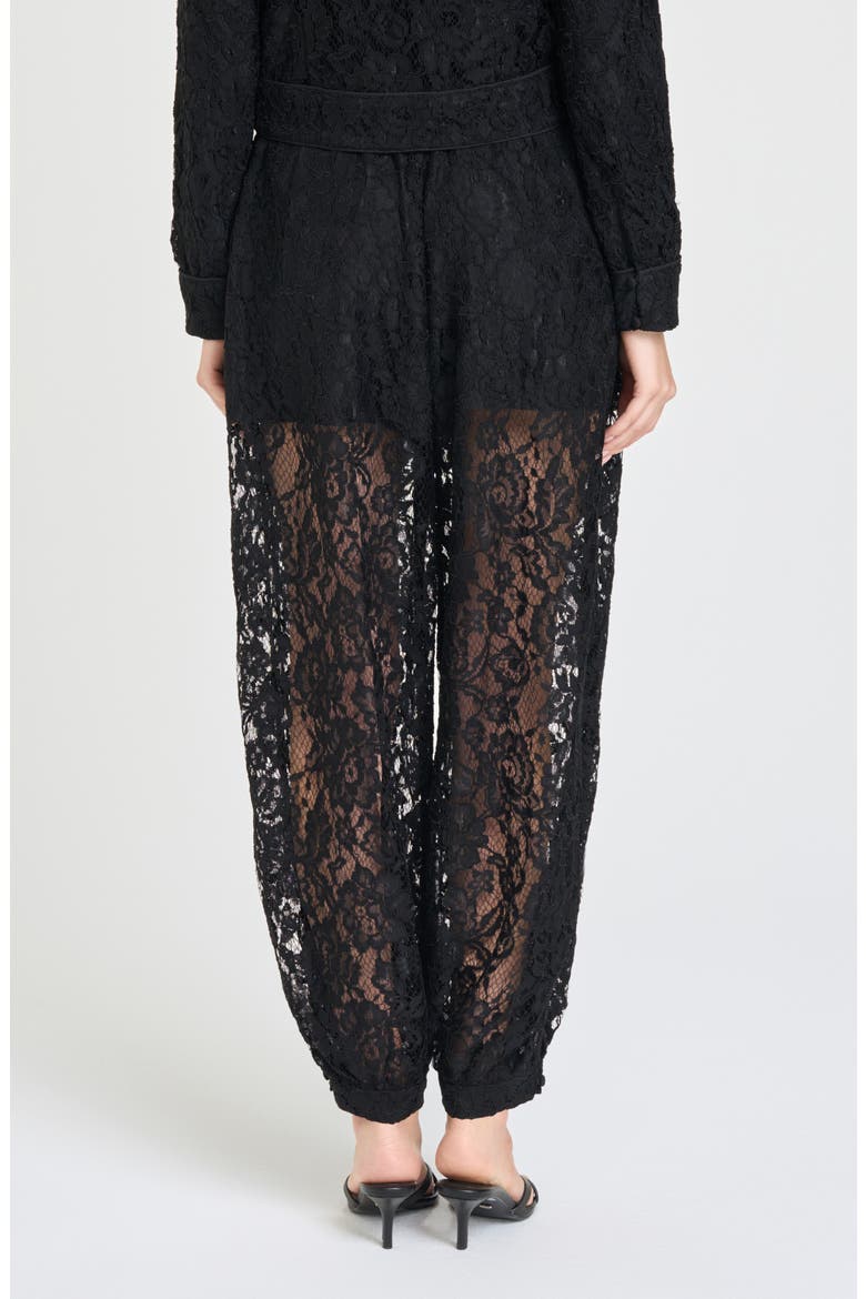 Rebecca Lace Pants, Alternate, color, BLACK