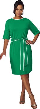 Jessica London Tie Waist Dress