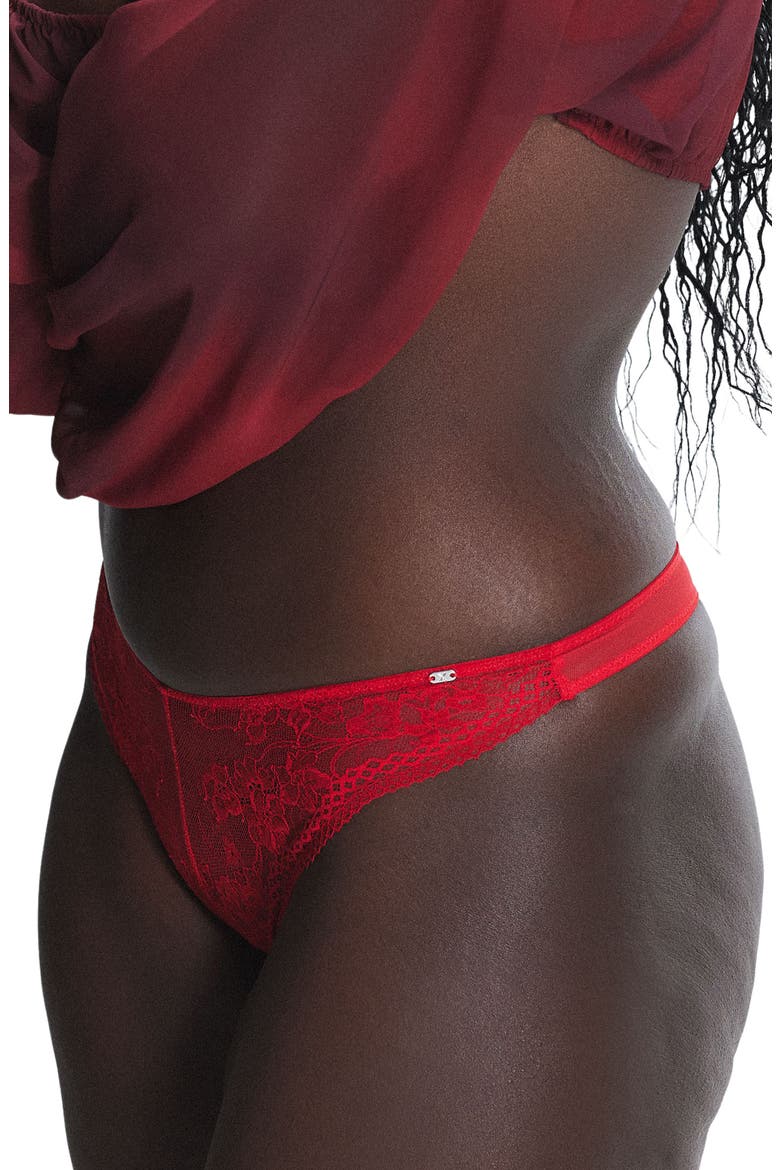 Rose Delivery Thong, Alternate, color, TIMELESS RED