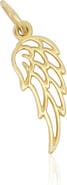 The Lovery Fine Jewelry Mini Gold Angel Wing Charm