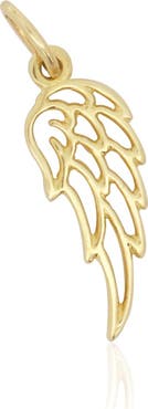 The Lovery Fine Jewelry Mini Gold Angel Wing Charm