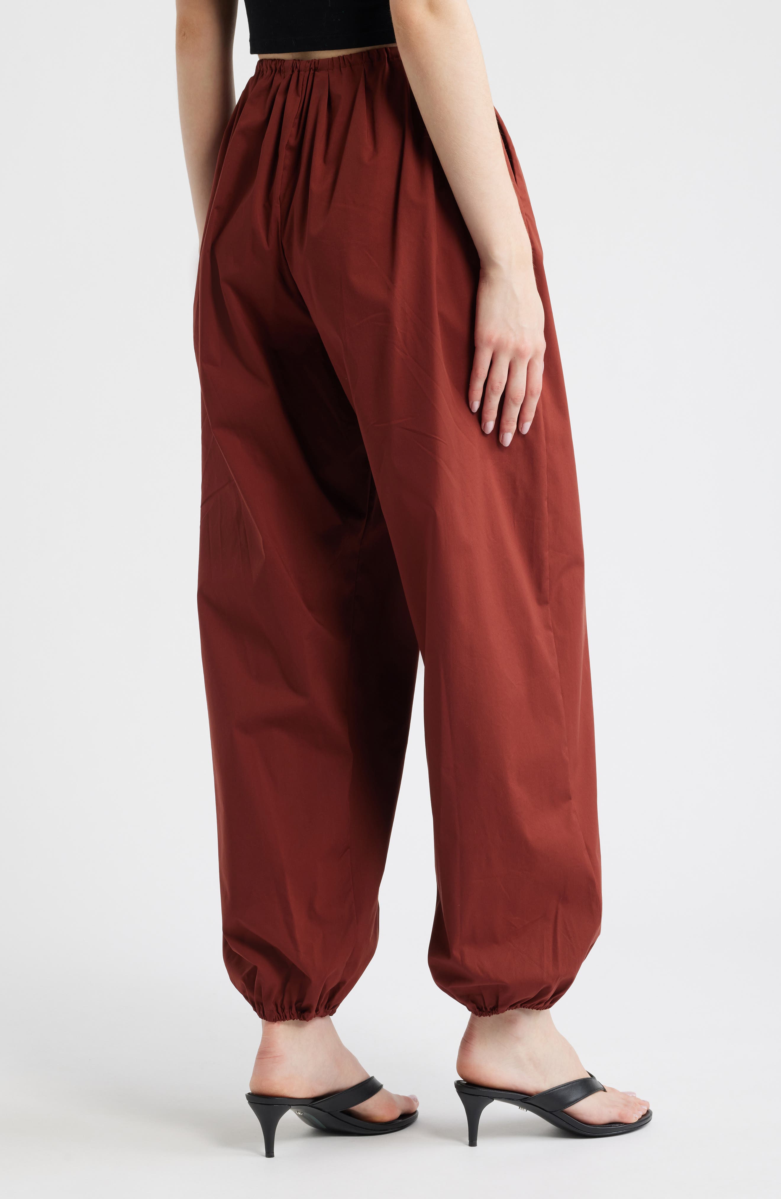 Stretch Cotton Joggers - image 2