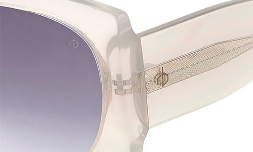 Rag & Bone 58mm Cat Eye Sunglasses In Purple
