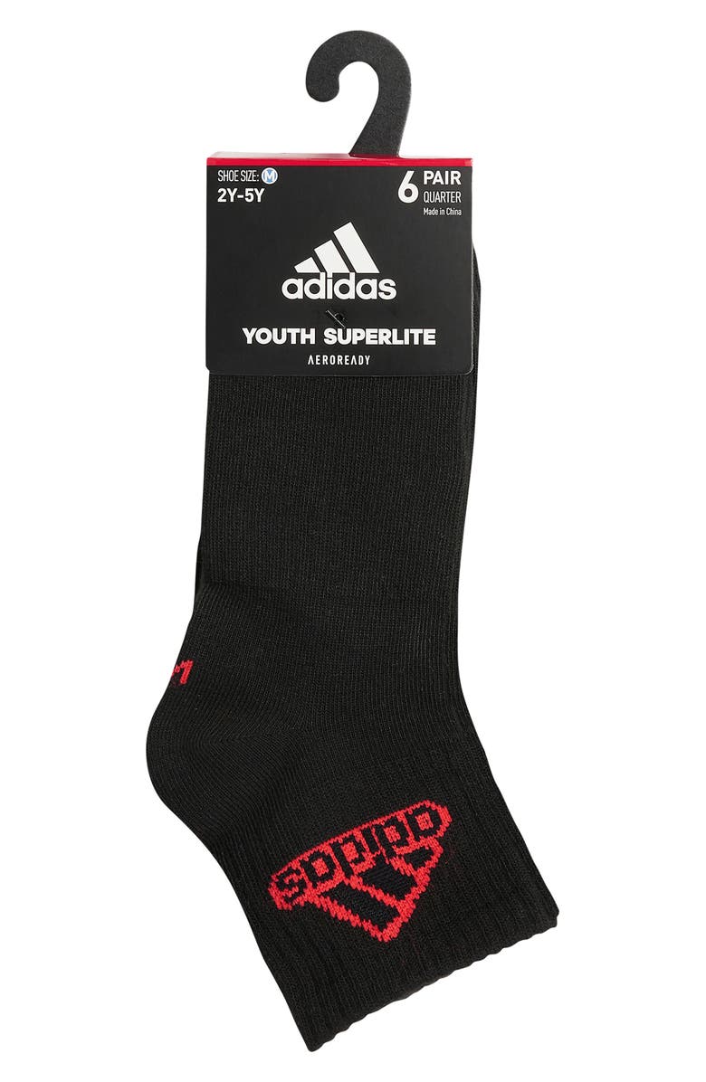 adidas Superlite Classic Socks - Pack of 6, Alternate, color, 
