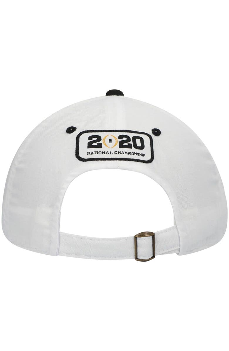 TOP OF THE WORLD Men's Top of the World White LSU Tigers vs. Clemson Tigers Matchup Staple Two-Tone Adjustable Hat, Alternate, color, 