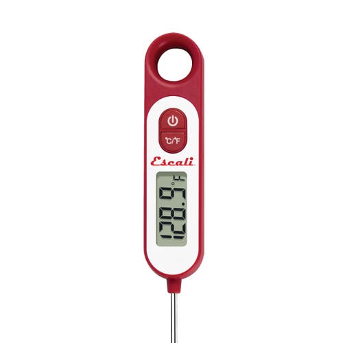 Escali Digital Long Stem Thermometer In Red